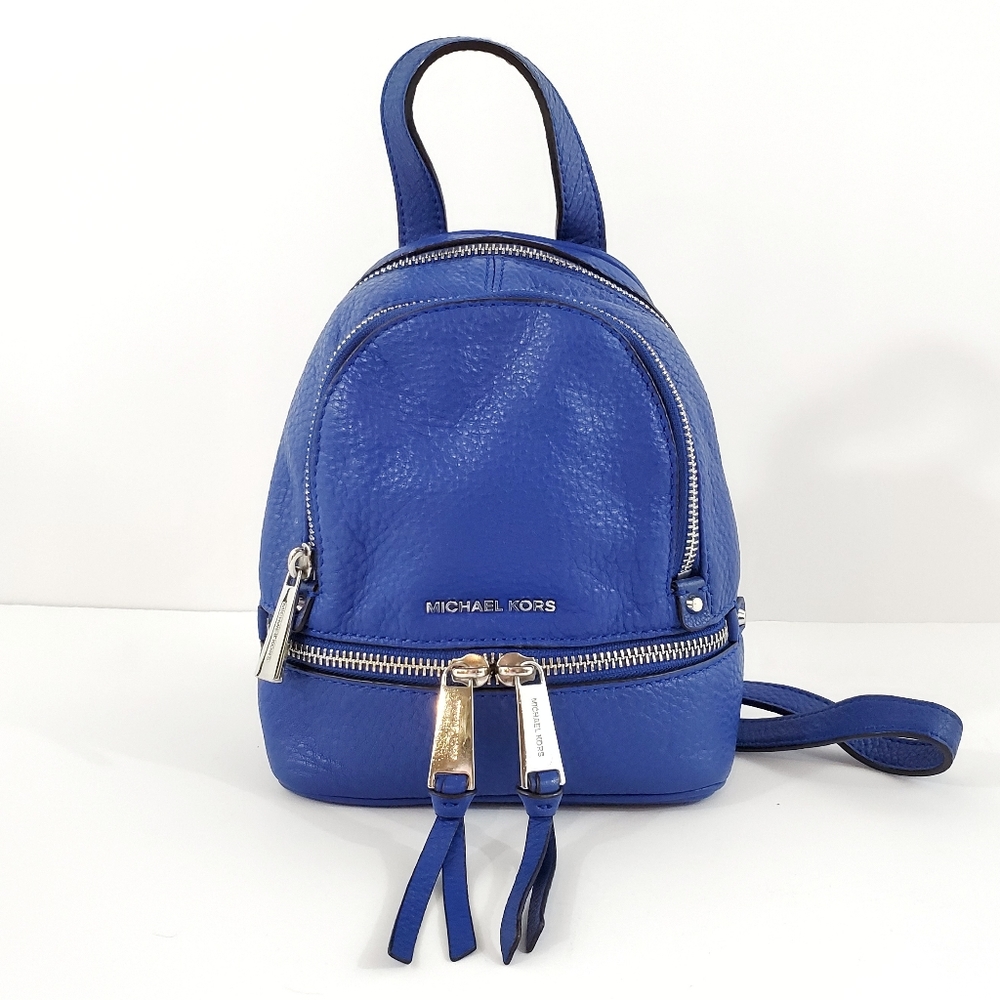 Michael Kors Mini XS Rhea Backpack Purse Crossbody